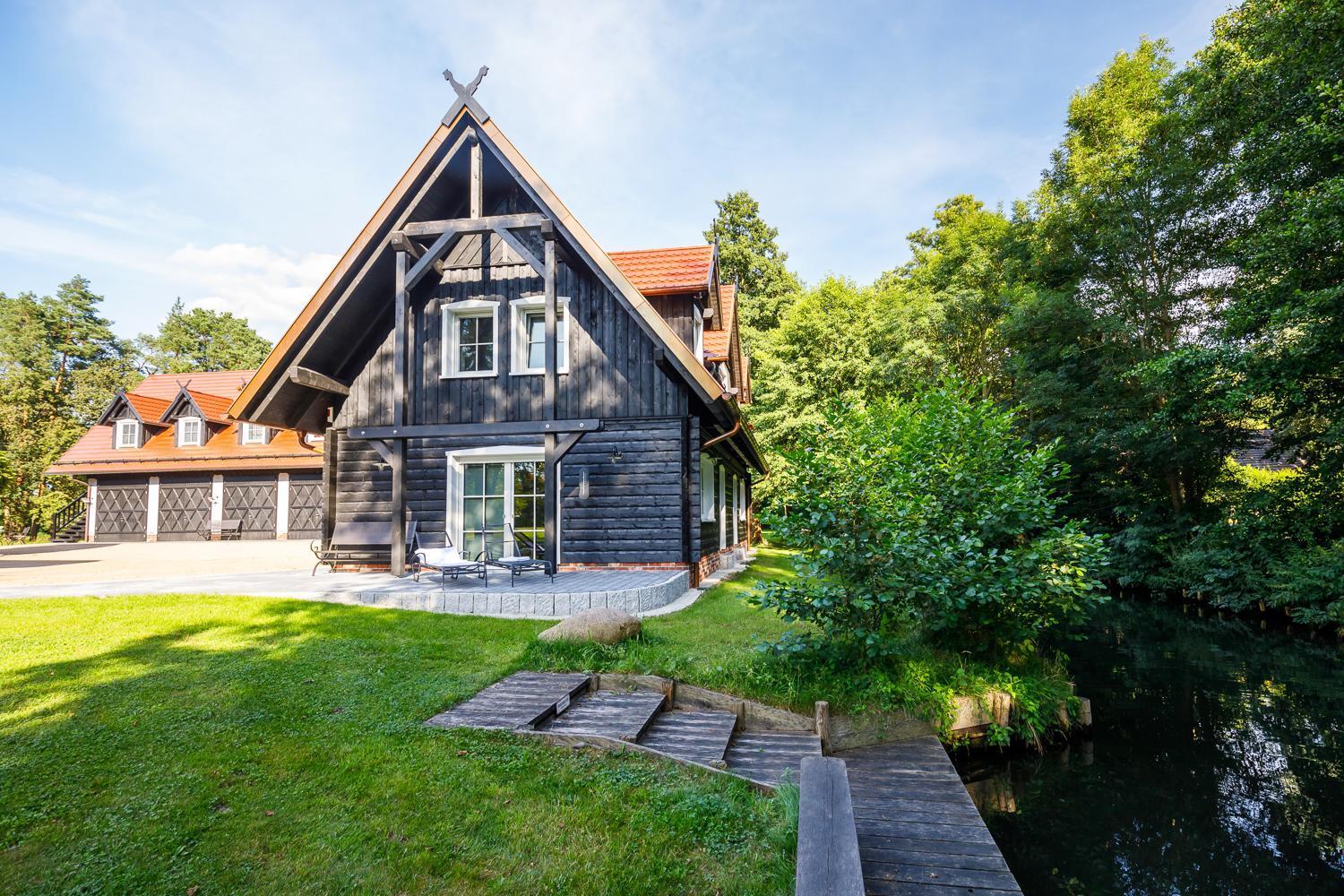 Spreewald Chalet Wohnung Spreeblick Kolonie  Exterior foto