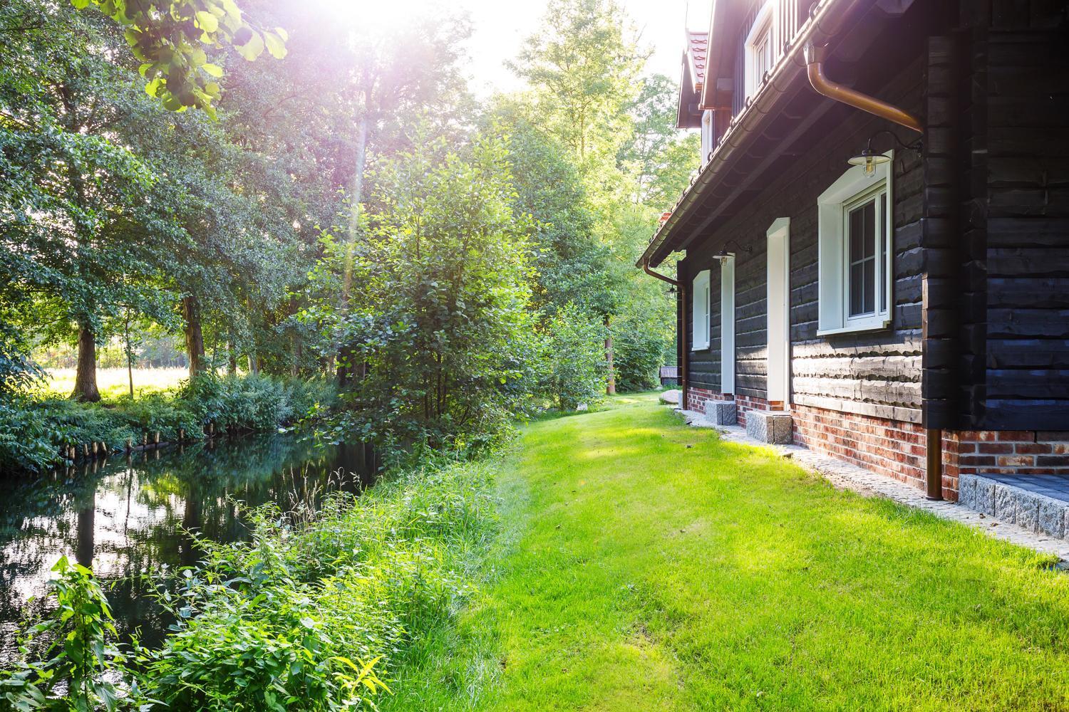 Spreewald Chalet Wohnung Spreeblick Kolonie  Exterior foto